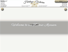 Tablet Screenshot of montrealbedandbreakfast.ca